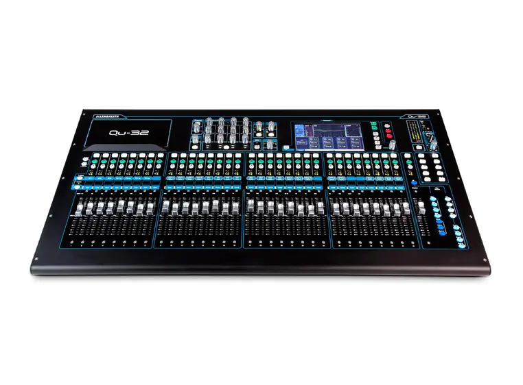 A&H QU-32 Chrome Digital Mikser 32 Mik/Linje, 3st, 4FX, 24 Mix, 2 Matrix 